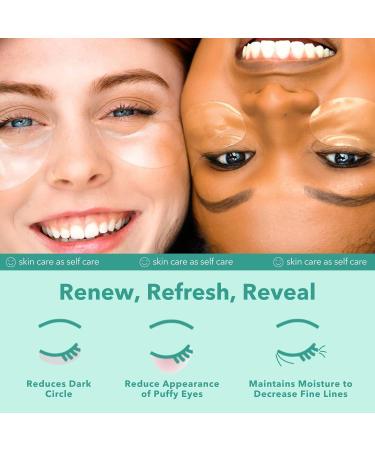 Patchology Rejuvenating Under Eye Patches - Hydrating Eye Mask for Dark Circles Puffiness & Wrinkles - Caffeine & Collagen (15 Pairs) - International Shipping Available - Buy Online on GoSupps.com