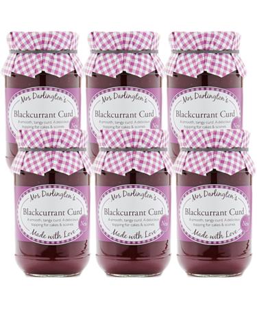 Mrs Darlington's Blaccurrant Curd - 320g - Pack of 6