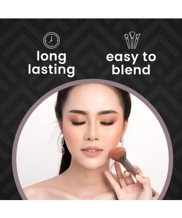 Ccolor Cosmetics Natural Glow Face Palette Set - Highlighter, Blush, Bronzer & Contour Kit for Dewy Look | Paraben-Free Makeup - Buy Online on GoSupps.com