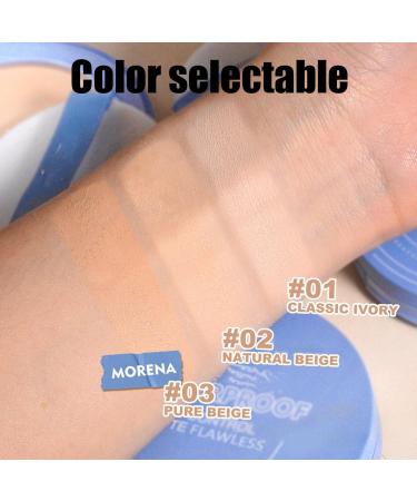 Matte Perfection Pressed Powder Pressed Powder Waterproof Long Lasting Finishing Powder Matte Smooth Setting Powder Makeup Waterproof Long Lasting - Buy Online on GoSupps.com