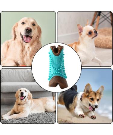 Heshi Kielzeutzeug for Puppies | Dog Dental Treats & Molar Chews | Cotton Tools for Medium & Large Breeds - Blue - Buy Online on GoSupps.com