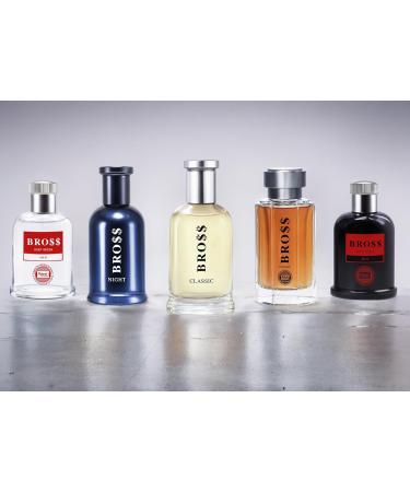 Hybrid & Company Bro$$ Men's 5 Pcs Classsic Scent Spray For Men Pour Homme Eau De Toilette Natural Spray BRO$$ CLASSIC DEEP GREEN INTENSE JUST BLACK NIGHT 3.4 Fl Oz (Pack of 5) - Buy Online on GoSupps.com