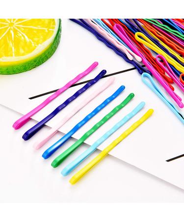 100 Pcs Bobby Hair Pins Clips Set with Storage Box | Hair Styling Accessories for Girls & Women - 10 Colors - Buy Online on GoSupps.com