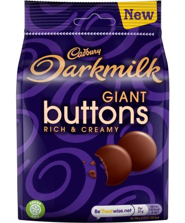 Cadbury Dark Milk Buttons 105g - Rich Darkmilk Chocolate (Pack of 1) - Buy Online on GoSupps.com