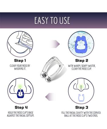 Jolatte 6 Anti Snoring Stopper Set - Chin Strap, Magnetic Nose Clip for Snore Relief - Effective Snoring Solution - Anti Snore Devices - Buy Online on GoSupps.com
