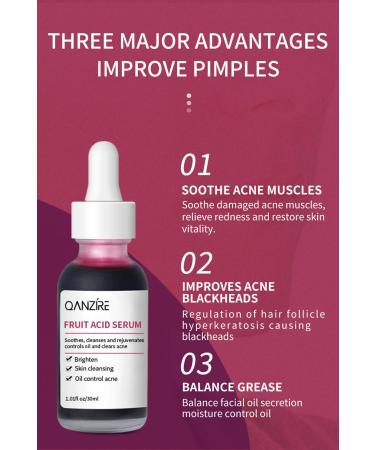Professional Fruit and Almond Acid Essence Serum for Acne Treatment Exfoliating and Skin Softening - Buy Online on GoSupps.com
