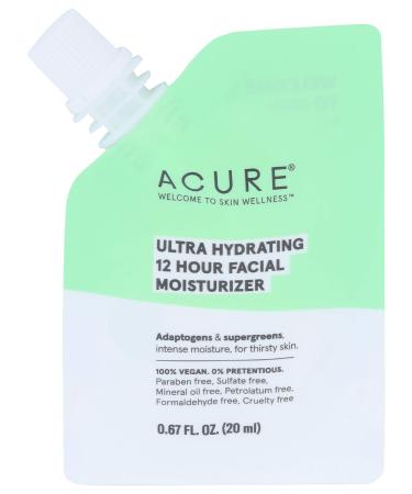 Acure Ultra Hydrating 12 Hour Facial Moisturizer 0.67 fl oz (20 ml)