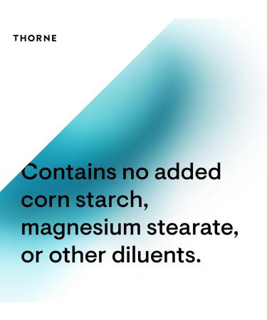 Thorne Ascorbic Acid (One Gram) - Vitamin C Supplement for Antioxidant Support and Healthy Immune Function - 60 Capsules - Buy Online on GoSupps.com
