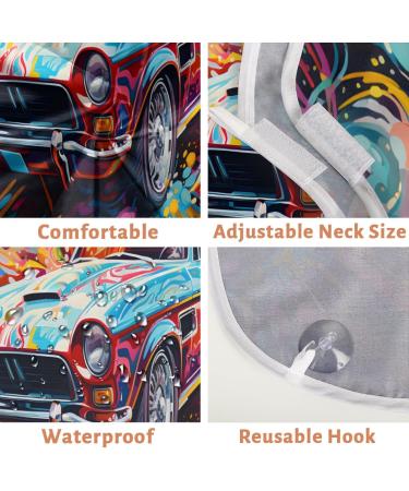 Cool Racing Cars Beard Bib Apron Beard Hair Catcher for Men | Perfect Gift for Dad & Husband | Fathers Day Anniversary & Christmas - Buy Online on GoSupps.com