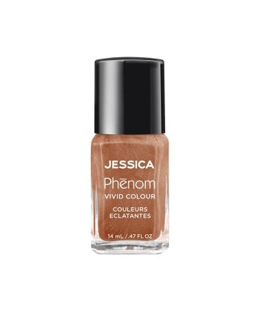 JESSICA Phenom Vivid Colour Nail Polish Caramel Drizzles 14ml