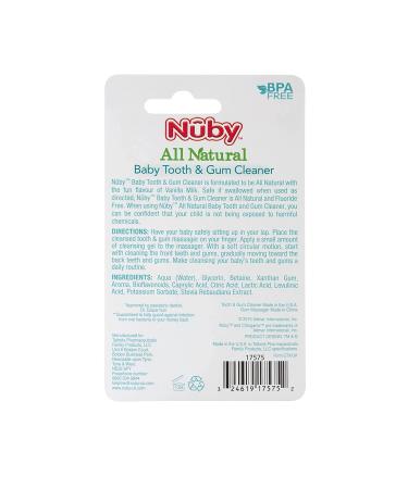 Dr. Talbot's Baby Toothpaste with Citroganix & Silicone Gum Massager - Vanilla Milk Flavor - Buy Online on GoSupps.com