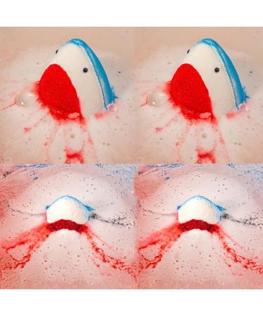 Shark Bath Bombs for Kids - Surprise SEA Animals Inside | Natural Safe & Colorful Organic Bubble Bath Gift Set for Girls & Boys - Buy Online on GoSupps.com