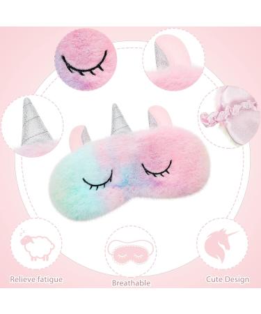 Kids Plush Sleeping Eye Masks - 16 Cute Styles for Sleeping, Travel, and Pajama Parties - Buy Online on GoSupps.com
