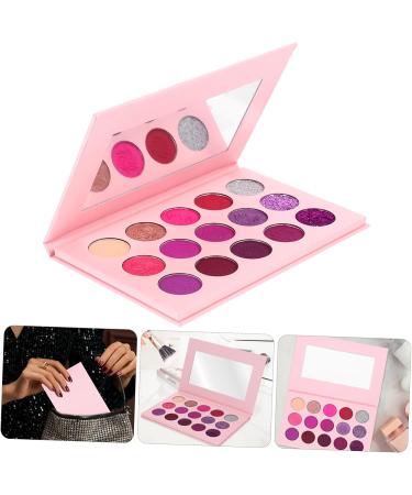 FOMIYES 15 Glitter Eye Shadow Eyeshadow Palette Colorful Eyeshadow Cosmetic Makeup Pearlescent Miss 1 count (Pack of 1) Purple - Buy Online on GoSupps.com