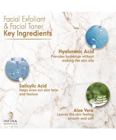 Face Exfoliator & Toner Revitalizing BHA Exfoliant 8 fl oz | Optimal Facial Skin Care for Women - Buy Online on GoSupps.com