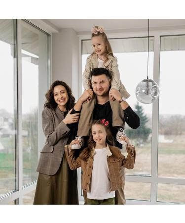 FACHPINT 8pcs Mouse Ears Velvet Bow Hair Scrunchies for Girls and Women - Red/Leopard - Buy Online on GoSupps.com