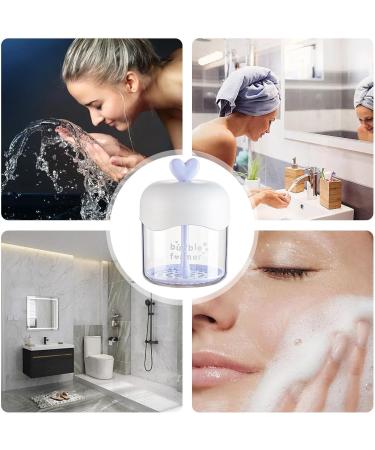 Generic Bubble Foamer Device - Face Foam Maker Rich Foam Maker Foam Maker For Body Wash Shampoo Facial Cleanser durrable Foam Cleanser And Face Wash Skincare Tools For Fine Delicate Foamv Clear Blue - Buy Online on GoSupps.com