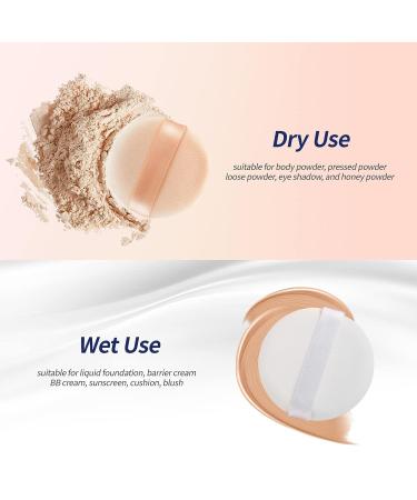 16-Piece Cushion Foundation Powder Puff Set by Teenitor - Latex-Free Makeup Sponges for Liquid, Cream, and Powder Foundation - Buy Online on GoSupps.com