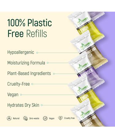 18 Pack Natural Foaming Hand Soap Tablets - Soft Moisturizing Handwash Tab Refills - 1 Tablet 9 Oz Liquid Wash Foam Handsoap - Eco-Friendly Softsoap Refill Tabs (18 Variety Pack) - Buy Online on GoSupps.com