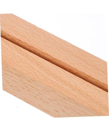 HOMSFOU Nail Display Board False Nail Tips Holder Clear Wedding Signs Nail Art Tips Holders Reserved Sign Fake Nail Holder Trumpet Stand False Nail Display Stand Sign Stand Acrylic Wood - Buy Online on GoSupps.com