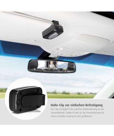 Reer 86101 BabyView LED Car Safety Mirror - Keep an Eye on Your Baby in the Back Seat - Grey with Lighting - Buy Online on GoSupps.com