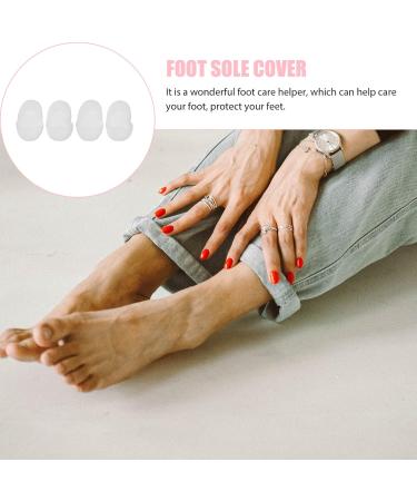 Lurrose Gel Spa Socks - Moisturizing Foot Care for Men & Women | 2 Pairs - Night Care for Dry Cracked Feet | White 19x8.7 cm - Buy Online on GoSupps.com