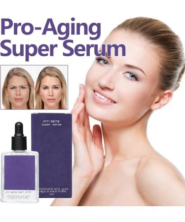 Super Serum Hyaluronic Acid and Collagen Face Serum Collagen Peptide Anti Wrinkle Serum Collagen Booster for Face with Hyaluronic Acid - Buy Online on GoSupps.com