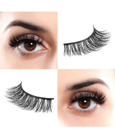 Arison Lashes 3D Mink Eyelashes - Handmade Natural Look Reusable False Lashes for Makeup (DCD017) - International Shipping Available - Buy Online on GoSupps.com
