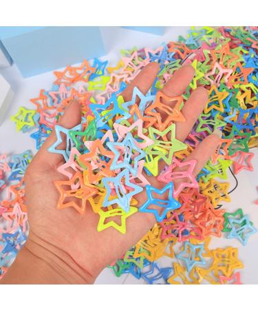 GULELAYAR 28Pcs Star Snap Hair Clips - Non-Slip Metal Barrettes for Women, Girls, Kids - Cute Colorful Hairpins for Sweet Bangs - Mixed Colors (A) - Buy Online on GoSupps.com