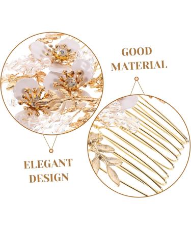 MAGICLULU Hair Comb Wedding Hair Clip Fairy Jewelry for Women Hair Accessories for Women Elegant Hair Accessory Wedding Hair Accessories Tiara Bride Hair Piece Rhinestones Zinc Alloy - Buy Online on GoSupps.com