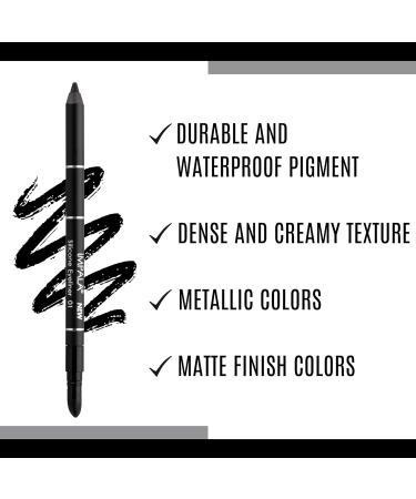 IMPALA Waterproof Eye Pencil No. 01 - Silicone Matte Black for Defined or Blended Look - Buy Online on GoSupps.com