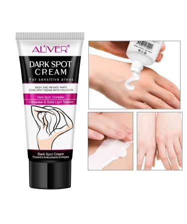 Natural Dark Spot Corrector Cream for Underarms, Neck & Age Spots - 1600 Ounce (Pack of 2) - Buy Online on GoSupps.com
