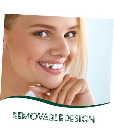 VALICLUD 2pcs Gold Tooth Jewelry Grill Teeth Braces Costume Grill for Teeth Men and Women Love Orthotics - Buy Online on GoSupps.com