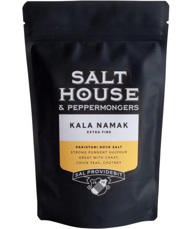 Kala Namak Rock Salt Gourmet Himalayan Black Salt Extra Fine Grain 200g - Buy Online on GoSupps.com
