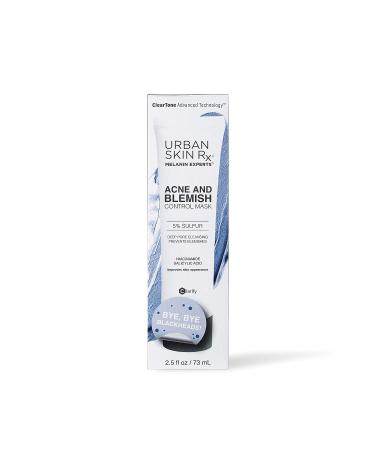 Urban Skin Rx Acne & Blemish Control Mask | Dual-Action Formula with Sulfur, Salicylic Acid & Niacinamide | 2.5 Oz - Buy Online on GoSupps.com