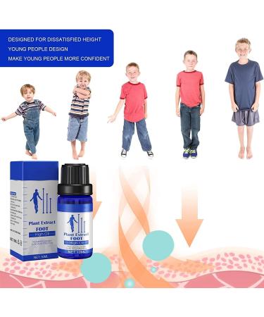 Sci-Effect Height Growth Foot Oil Herbal Increase Height Essential Oil Plant Extract Foot High Oil Height Growth Oil Height Growth Foot Oil Body Taller Essential Oil (3PCS) - Buy Online on GoSupps.com