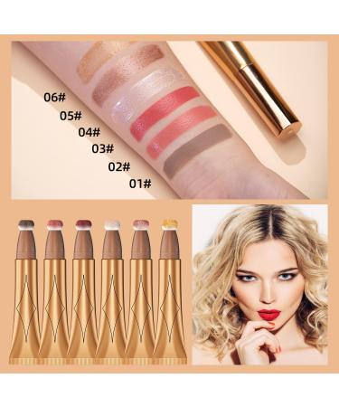  KXAMELIE Baguette de beaut contour cr me KXAMELIE Matte Liquid Cheek Blusher Stick Blush Creamy Blush Stick avec applicateur Soft Cushion Waterproof Blush Natural Face Blush Pen (04 Pearl White) - Buy Online on GoSupps.com