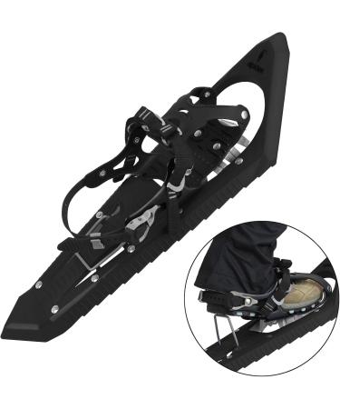 Buy ALPIDEX Snowshoes with Carrying Bag & Poles | Climbing Aid for Shoe Size 38-45 - Black - Buy Online on GoSupps.com