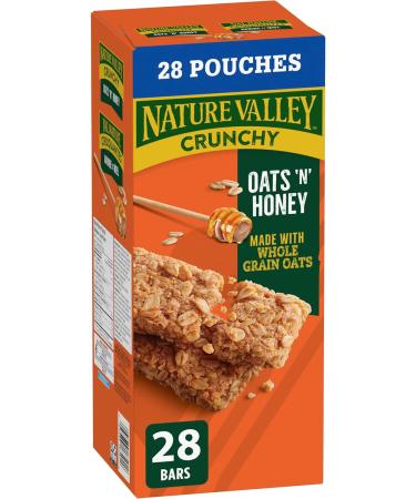 NATURE VALLEY - VALUE PACK SIZE - Oats Honey Granola Bars 1.28 Kilogram Package & VALUE PACK SIZE - Double Chocolate Granola Bars Pack of 28 Bars - Buy Online on GoSupps.com