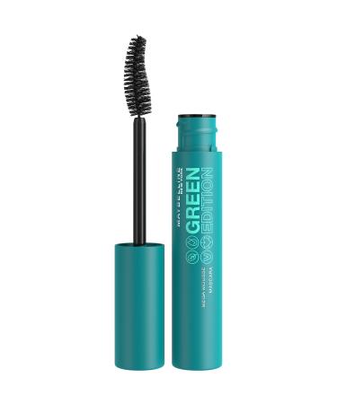Maybelline Green Edition Mega Mousse Mascara Makeup Smooth Buildable and Lightweight Volume Formulated with Shea Butter Blackest Black 1 Count - Buy Online on GoSupps.com
