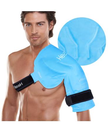 Healifty Shoulder Ice Pack Rotator Cuff Cold Therapy - Ice Packs for Injuries Reusable Shoulder Ice Pack Wrap Hot Cold Compress for Shoulder Pain Relief Tendonitis Bursitis Recovery after Surgery Blue for Shoulder - Buy Online on GoSupps.com