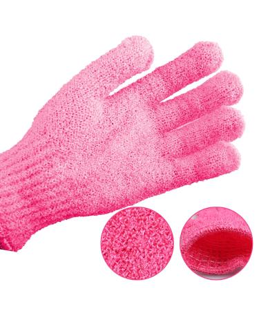 Pairs Exfoliating Bath Gloves - Double Sided Body Scrub Mitts for Shower & Spa | 4 Colors Available - Buy Online on GoSupps.com