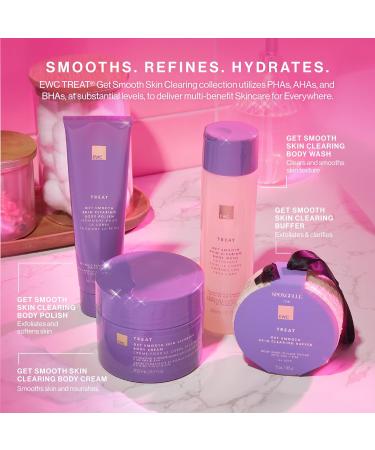 European Wax Center & Spongelle Exfoliating Body Sponge with PHA & BHA - Hydrate & Cleanse for Smooth Skin - 14+ Washes - Ideal Daily Skincare for Men & Women - Buy Online on GoSupps.com