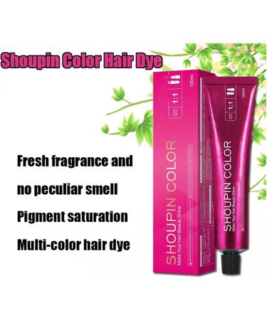 Yoesinhen Shecolo Hair Dye - Silver Gray & Smoke Dark Silver Dye Shampoo for Gray Hair Nourishing No Bleach Formula for Men & Women (#16) - Buy Online on GoSupps.com