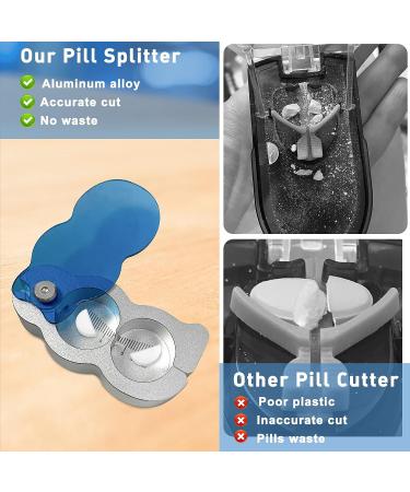 Pill Cutter and Crusher - Professional Grade Splitter for Small Pills - Buy Online on GoSupps.com