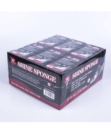 Shoe Sponge Eraser | Black Polish Sponge For Leather Care | Sneaker Sponges Shoe Polish Sponge 12pcs Large Instant Shine Sponge Leather Boot & Shoe Shine Sponge - Buy Online on GoSupps.com