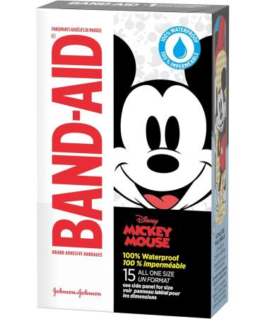 Band-Aid Adhesive Bandages for Kids 15 Count - Fun Designs for Quick Healing - Buy Online on GoSupps.com