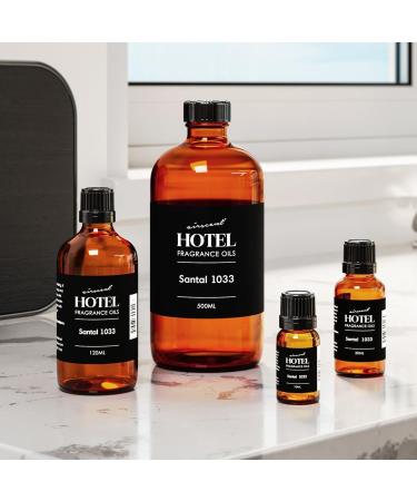 AirScent Santal Diffuser Oil No. 1033 - Santal-33 Inspired Perfume Dupe - Premium Fragrance Oil Blend for Ultrasonic and Waterless Diffusers and Crafting - 10 mL 0.34 fl oz Glass Bottle with Dropper 0.34 Fl Oz (Pack of 1) - Buy Online on GoSupps.com