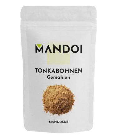 Mandoi wild tonka bean ground 50g finest tonka powder. Premium tonka beans from Brazil 50.0 grams