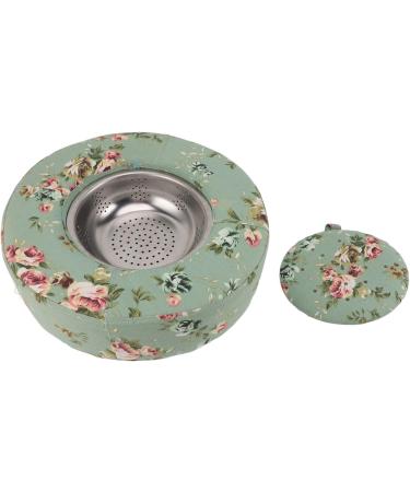 Buy Household Moxa Board - Comfortable Adjustable Moxibustion Pillow with Magnet for Meditation - Stable and Smoke-Controlled (Flower Green) - Buy Online on GoSupps.com